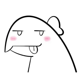 😋 d0ee3042 만화, 그림, 혀, 웃긴, 바보 같은, 귀여운 telegram sticker