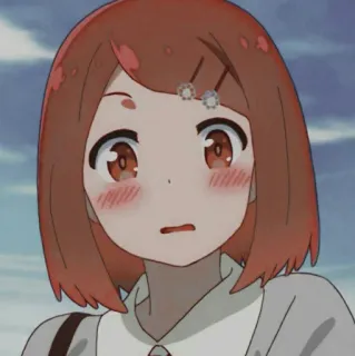 🐰 72e3b611 Аниме, Мультфильм, Девушка, Милая, Персонаж, Портрет telegram sticker