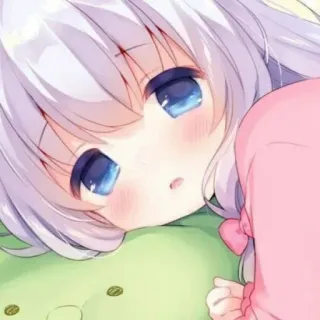 🐰 cedf67ef Аниме, Девушка, Мило, Мультфильм, Каваий telegram sticker