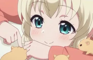 🐰 de681b02 Аниме, Ребенок, Хомяк, Милый, Каваий, Мультфильм telegram sticker