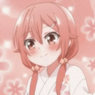 🐰 e1c06bd2 Аниме, Девушка, Мило, Персонаж, Иллюстрация telegram sticker