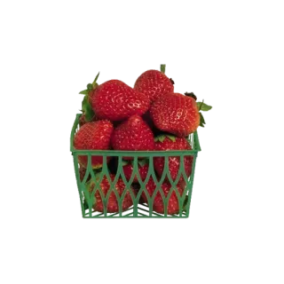 🍓 39524722 strawberries, fruit, basket, food, fresh, red whatsapp sticker