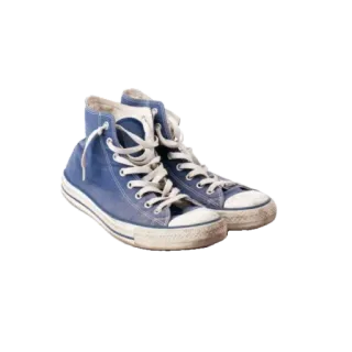 👟 3c959434 shoes, sneakers, footwear, blue, converse, high tops whatsapp sticker