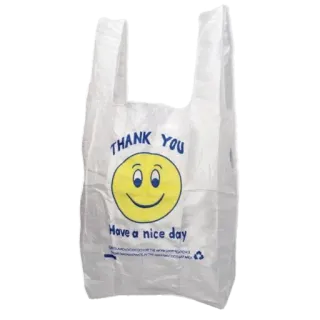 📦 461a2d56 THANK YOU Have a nice day thank you, smiley face, plastic bag, kindness, greeting, positive whatsapp sticker