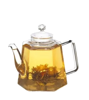 ☕️ fdc8201b teapot, tea, flower, glass, transparent, infusion, drink, beverage whatsapp sticker