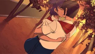 ❤️ 1664197b liebe, kuss, romantik, paar, lgbtq, gleichgeschlechtliche beziehung telegram sticker