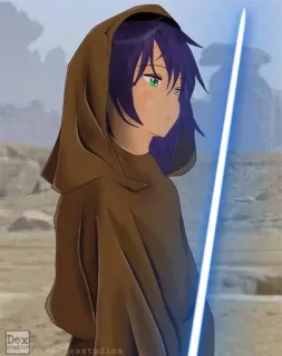 Cute Lena telegram stickers