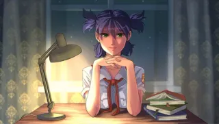 Cute Lena telegram stickers