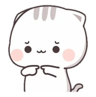✨ 52d2d4ae แมว, น่ารัก, สติกเกอร์, สัตว์, ลูกแมว, การ์ตูน whatsapp sticker