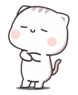 😠 55ad1564 แมว, น่ารัก, สติกเกอร์, สัตว์, ลูกแมว, การ์ตูน whatsapp sticker