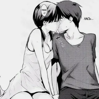 🖤 576568a9 MHN
HAcb... Anime, Pocałunek, Romans, Para, Manga, Uczucie telegram sticker