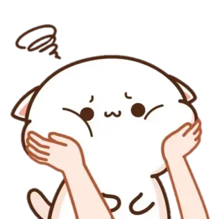 ✨ c5d91e84 gato, fofo, desenho animado, animal, triste telegram sticker