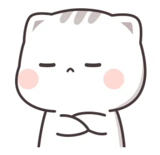 🍼 ca8637fd 猫, 可爱, 卡通, 贴纸, 动物, 表情 telegram sticker