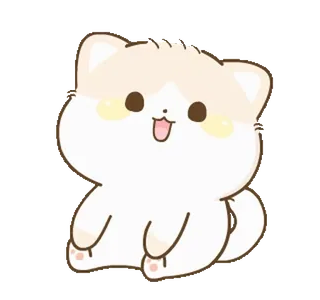 ❤️ 49b03bd9 kucing, lucu, kawaii, hewan, peliharaan, kartun telegram sticker