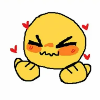 🥺 d7c4974e 絵文字, 愛, 可愛い, 幸せ, ハート telegram sticker