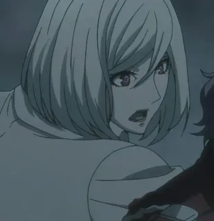 🗡 ab7bb69c anime, wanita, karakter, karya seni whatsapp sticker