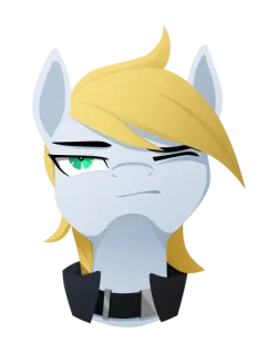 👁 037476c2 小马, 卡通, 动物, 马科动物, 马 telegram sticker