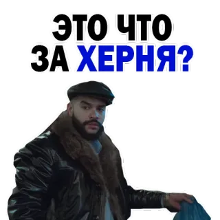 😂 88fbd624 ЭТО ЧТО ЗА ХЕРНЯ? telegram sticker