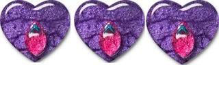 🤔 ca94a686 trái tim, trang sức, màu tím, màu hồng telegram sticker