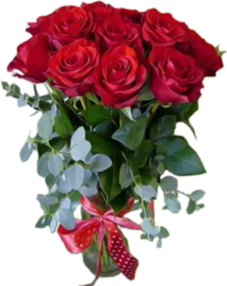 🌺 96bdaed3 玫瑰, 花束, 红玫瑰, 礼物, 浪漫, 花, 花卉, 捧花 whatsapp sticker