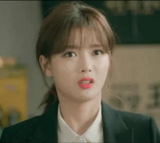 🎐 1126ee66 ผู้หญิง, คน, สีหน้า, เกาหลี, สับสน, สงสัย, ประหลาดใจ, ตกใจ telegram sticker