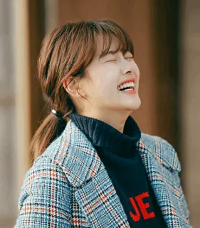 😂 0f659a93 JEANS แฟชั่น, เกาหลี, ผู้หญิง, ยิ้ม, เสื้อโค้ท, กางเกงยีนส์, ร่าเริง, ภาพเหมือน telegram sticker