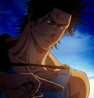 🗡 8a89037d Yami Sukehiro Black Clover Anime, Manga, Black Clover, Yami Sukehiro whatsapp sticker