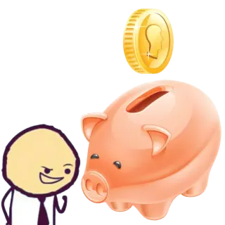 Cyanide and Money by AdeptVeb telegram stickers