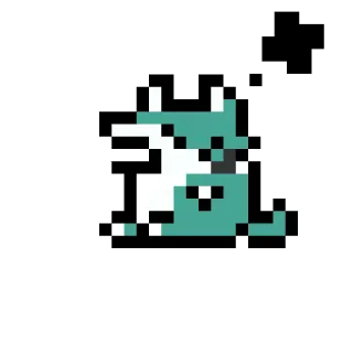 😩 92a31e91 像素艺术, 狗, 数字艺术, 动物, 宠物, 可爱 whatsapp sticker