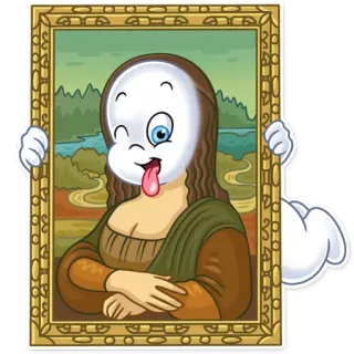 Cyber Ghost telegram stickers