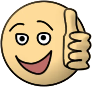 👍 23009a15 Emoji, Duim omhoog, Like, Positief, Akkoord, Goedkeuring telegram sticker
