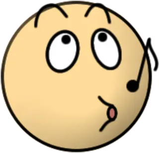 🎧 917a8483 Emoji, Cartoon, Personage, Fluit, Schattig, Grappig telegram sticker