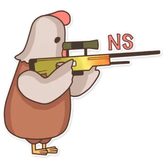 CyberChicken whatsapp stickers