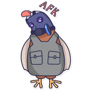 CyberChicken telegram stickers