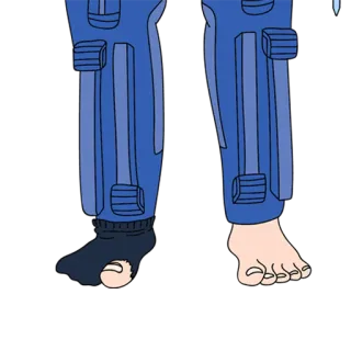 🦵 4f324067 kaki, kaus kaki, lubang, nyeker, pakaian whatsapp sticker