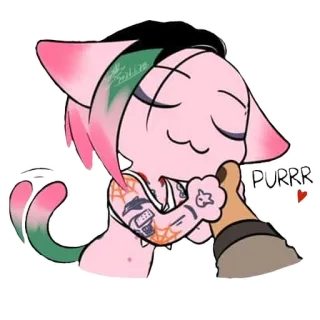 Cyberpunk 2077 Cats telegram stickers