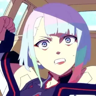 😳 cd7bf982 Lucy Kushinada Cyberpunk: Edgerunners Anime, Cyberpunk, Edgerunners, Lucy, Kushinada whatsapp sticker