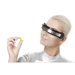 Cyber Woman with Corn @SimonM6420 telegram stickers