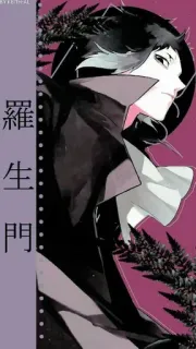 🌟 ae2df51a 羅生門 japonés, arte, ilustración, retrato, personaje telegram sticker