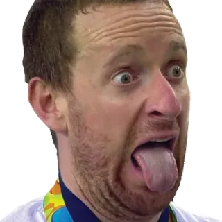 😝 e5502da7 Ryan Lochte 奥运会, 游泳运动员, 运动员, 搞笑, 脸, 疯狂 telegram sticker