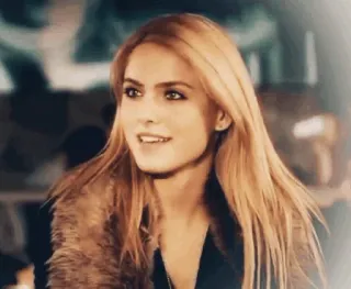 🍹 46bcba92 mulher, retrato, pessoa, loira, garota, feminino whatsapp sticker