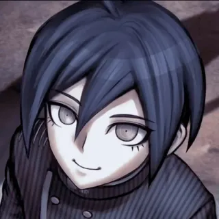 🌟 1ba8bd69 Shuichi Saihara Danganronpa Anime, Danganronpa, Shuichi Saihara, Postać, Fanart whatsapp sticker