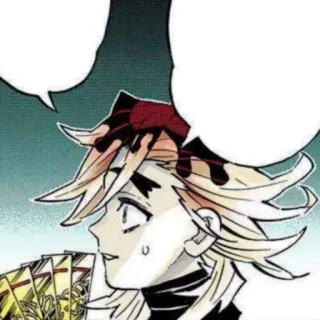 💖 4e9cf50f Doma Demon Slayer Anime, Demon Slayer, Doma, Charakter telegram sticker