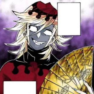 💖 5e764b18 Doma Demon Slayer Anime, Dämon, Fans, Bösewicht, Kimetsu no Yaiba telegram sticker