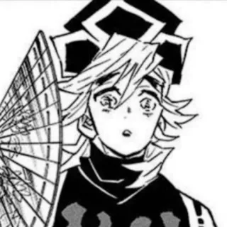 💖 d77ca140 Doma Demon Slayer Anime, Dämon, Fan, Doma, Kimetsu no Yaiba, Demon Slayer telegram sticker