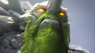 ❤️ 7b6fc074 steen, mos, gezicht, wezen, videogame, monster telegram sticker