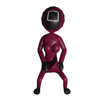 💃 fa279b02 square, mask, figure, costume, person whatsapp sticker