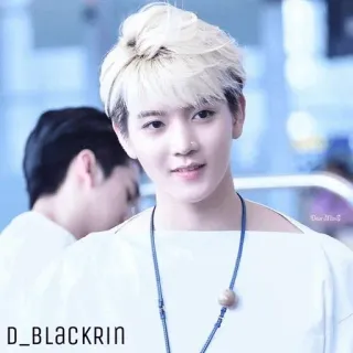 ✨ 2c1dcb1e D_BLACKRIN คน, ภาพเหมือน, ผมบลอนด์, ความงาม telegram sticker