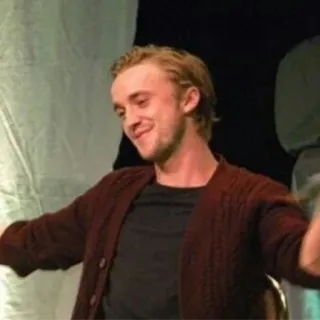 ☺️ 1056b504 Tom Felton actor, celebrity, person, portrait telegram sticker