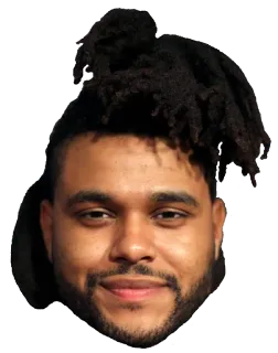 😏 52255165 The Weeknd ミュージシャン, 歌手, The Weeknd, セレブ, ポートレート telegram sticker